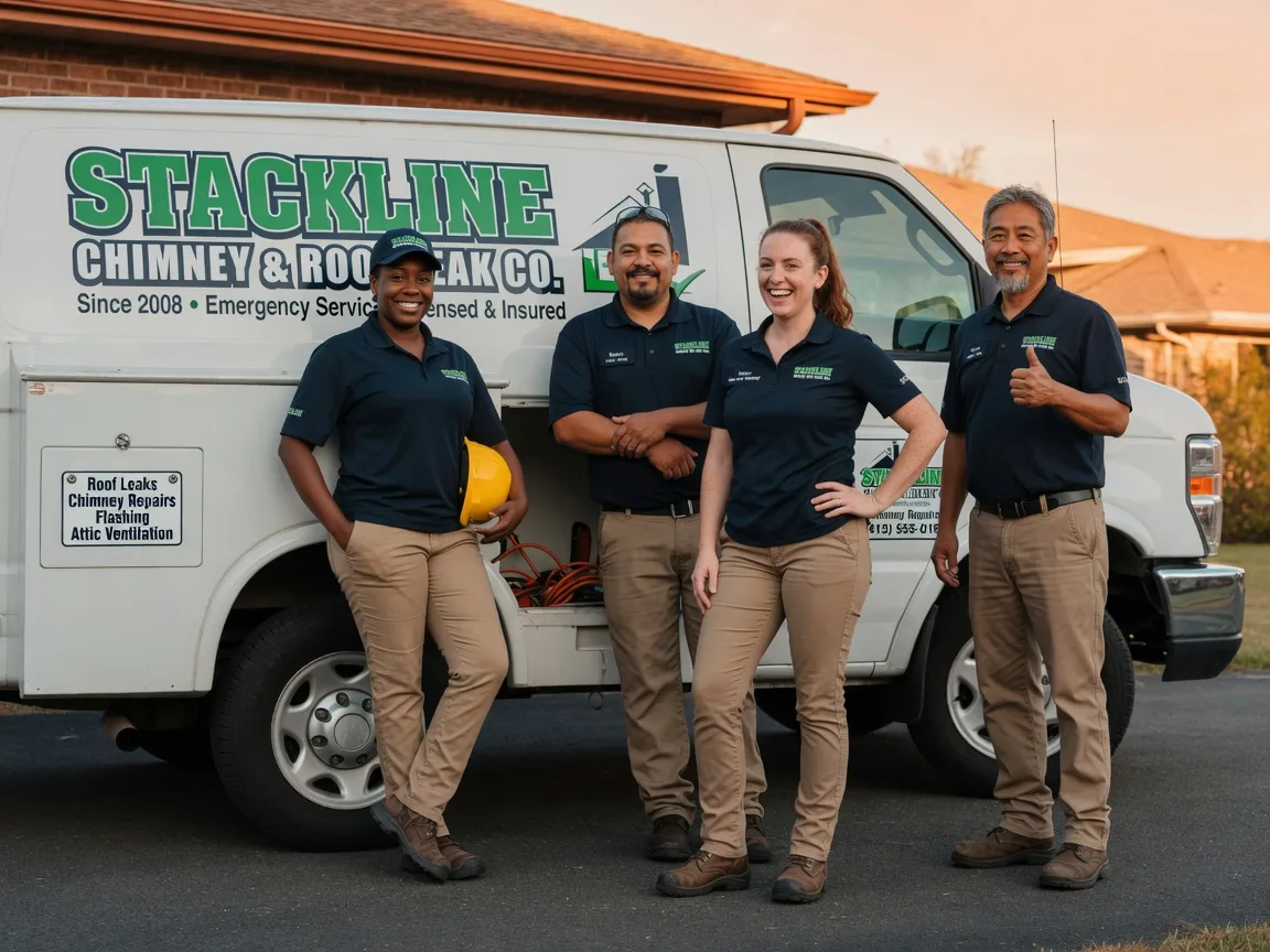 Chimney flashing repair company in Lawrenceville, PA